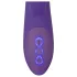 Smile Pearl - vibrador com pérolas e movimento de empurrar - silicone roxo