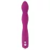 SMILE - vibrador ponto A e G flexível - silicone rosa