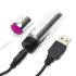 Happyrabbit - Anel Peniano Recarregável com Rádio (Roxo-Prata)