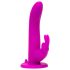 Happyrabbit Strap-On - Vibrador Coelhinho Ajustável (Roxo)