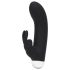Greedy Girl Cinza - Vibrador com Estimulador de Clitóris (Preto)