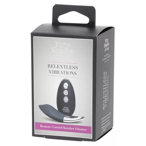 Fifty Shades of Grey - vibrador clitóris - recarregável - preto
