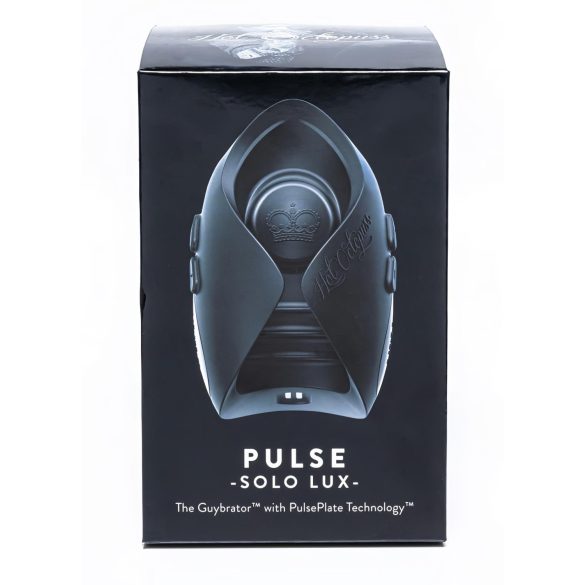 Hot Octopuss Pulse Solo Lux - masturbador com controle remoto (preto)