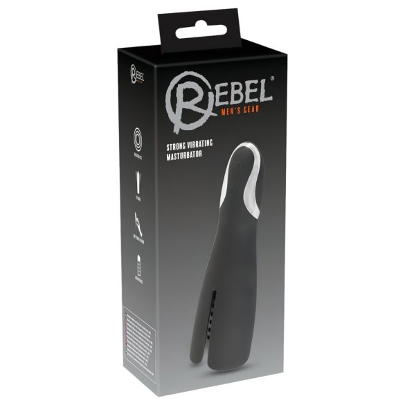 Rebel Strong - Vibrador de Bolota com Bateria (preto)