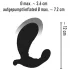 You2Toys - vibrador inflável com controle remoto - preto