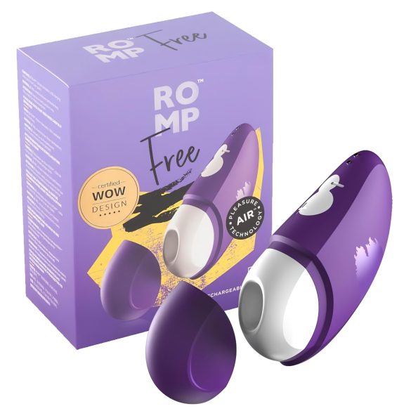ROMP Free - Estimulador Clitoriano à Prova d'Água por Ondas de Ar (roxo)