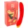 ROMP Hype - vibrador ponto G à prova d'água - silicone laranja