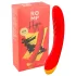 ROMP Hype - vibrador ponto G à prova d'água - silicone laranja