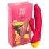 ROMP Jazz - vibrador ponto G com estimulador clitoriano à prova d'água - rosa
