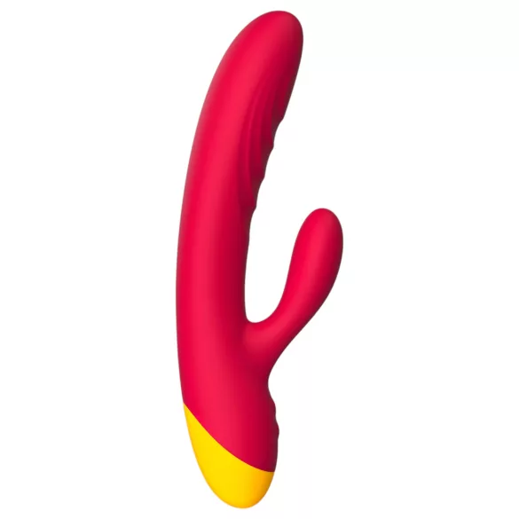 ROMP Jazz - vibrador ponto G com estimulador clitoriano à prova d'água - rosa