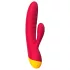 ROMP Jazz - vibrador ponto G com estimulador clitoriano à prova d'água - rosa