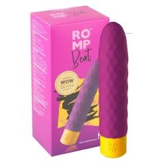   ROMP Beat - vibrador recarregável impermeável tipo bastão - lilás
