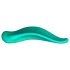 ROMP Wave - vibrador à prova d'água para clitóris (verde)