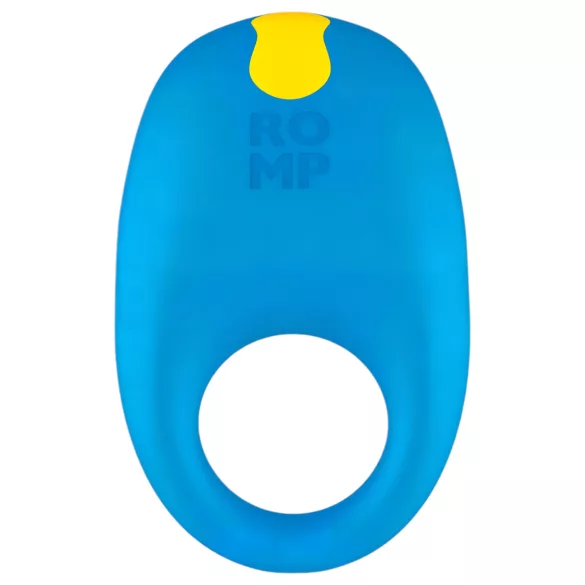 ROMP Juke - anel peniano vibratório à prova d'água - azul