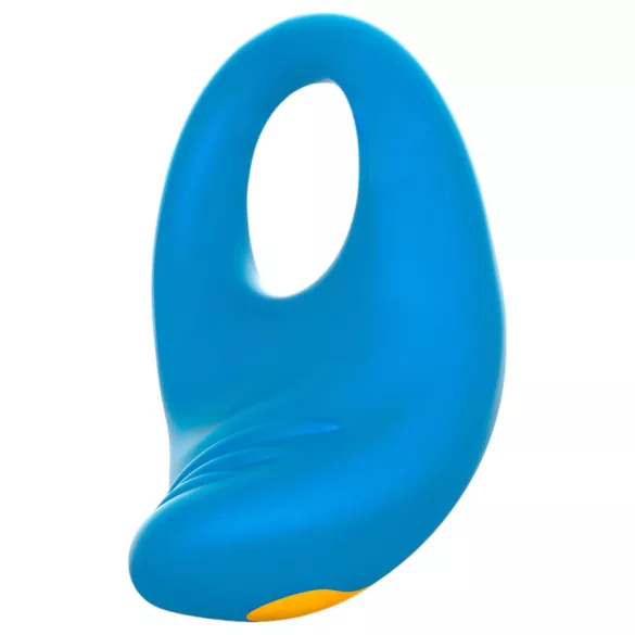 ROMP Juke - anel peniano vibratório à prova d'água - azul