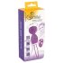 Bola do Amor SMILE - ovo vibratório rotativo (roxo)