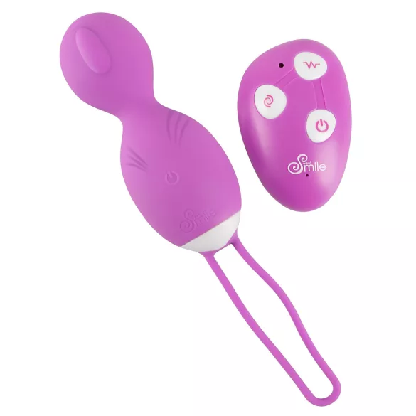 SMILE Love Ball - ovo vibratório rotativo - roxo