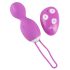 Bola do Amor SMILE - ovo vibratório rotativo (roxo)