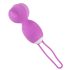 Bola do Amor SMILE - ovo vibratório rotativo (roxo)