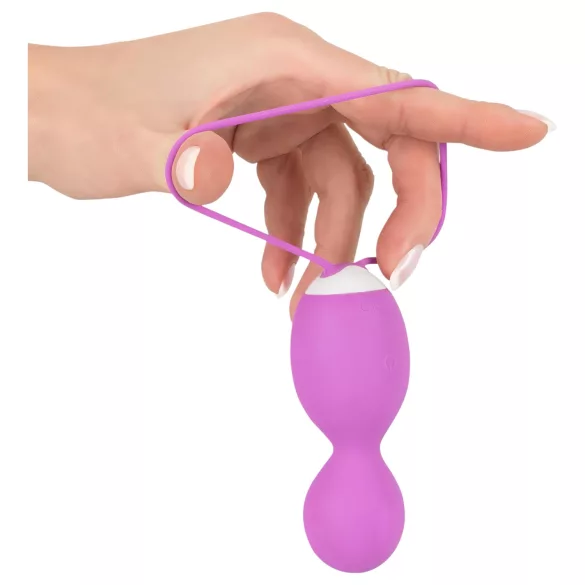 SMILE Love Ball - ovo vibratório rotativo - roxo