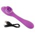 You2Toys Vibrador 2 em 1 Recarregável - Roxo (2 Funções)