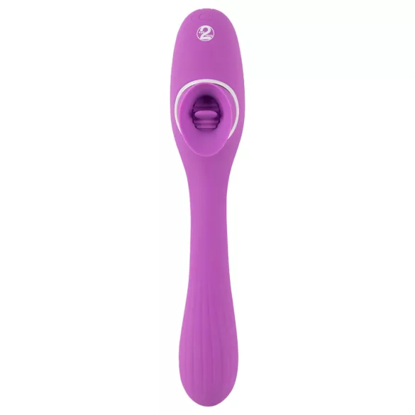 You2Toys - vibrador 2 em 1 recarregável - roxo