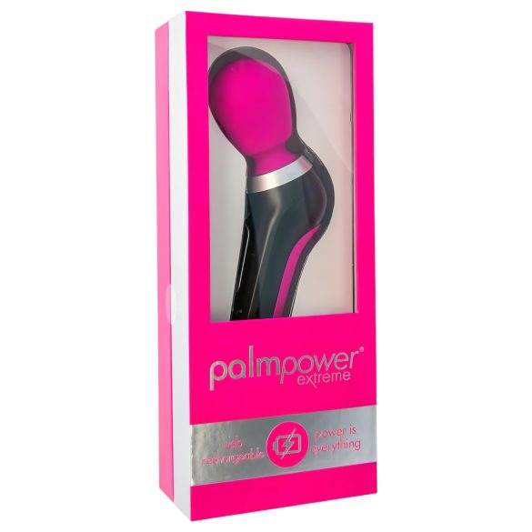 Massageador PalmPower Extreme - potente e recarregável (rosa-preto)