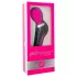 PalmPower Extreme Wand - vibrador varinha recarregável - silicone rosa/preto