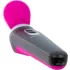 PalmPower Extreme Wand - vibrador varinha recarregável - silicone rosa/preto