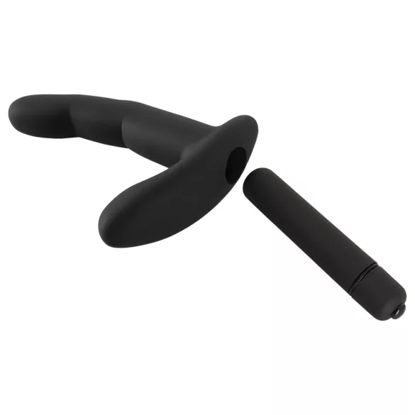 Rebel Naughty Finger - vibrador próstata - silicone preto