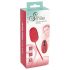 Bola do Amor SMILE - ovo vibratório recarregável com controle remoto (vermelho)