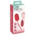 SMILE Love Ball - ovo vibratório recarregável com controlo remoto (vermelho), utilizável durante o uso/vestível