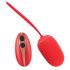 Bola do Amor SMILE - ovo vibratório recarregável com controle remoto (vermelho)