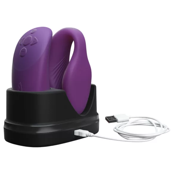 We-Vibe Chorus - vibrador casal recarregável e inteligente (roxo)