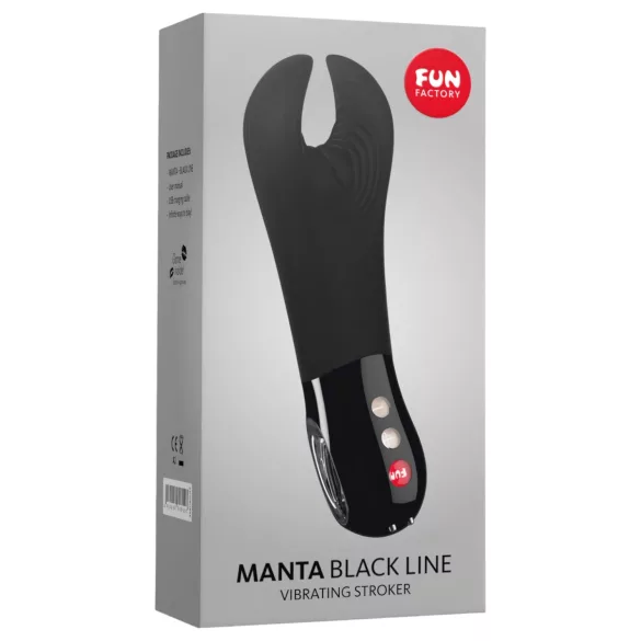 Fun Factory Manta - vibrador para glande (preto)