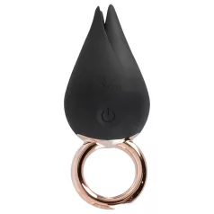   Belou - vibrador clitóris recarregável à prova d'água - preto