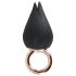 Belou - Vibrador clitoriano à prova d'água recarregável (preto)