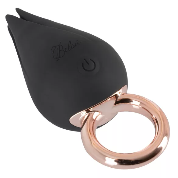 Belou - vibrador clitóris recarregável à prova d'água - preto