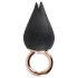 Belou - Vibrador clitoriano à prova d'água recarregável (preto)