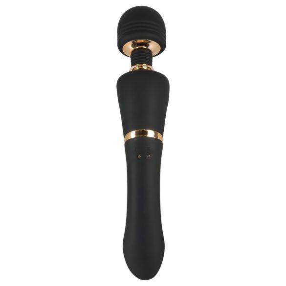 Cleopatra Wand - recarregável, vibrador massajador à prova d'água (preto)