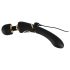 Varinha de Cleópatra - vibrador à prova d'água e recarregável (preto)
