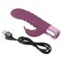 Rabbit Vibe - Vibrador G-ponto com estimulador de clitóris (roxo)