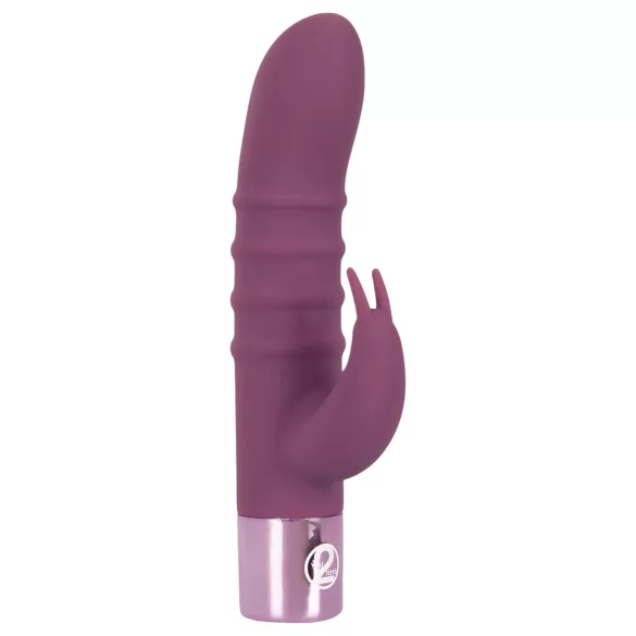 Rabbit Vibe - vibrador ponto G com estimulador clitóris recarregável - roxo