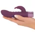 Rabbit Vibe - vibrador ponto G com estimulador clitóris recarregável - roxo