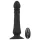 Black Velvets - vibrador anal recarregável com movimento de impulso (preto)