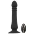 Black Velvets - vibrador anal recarregável com movimento de impulso (preto)