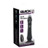 Black Velvets - vibrador anal recarregável com movimento de impulso (preto)