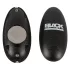 Black Velvets - vibrador anal recarregável com movimento de impulso (preto)