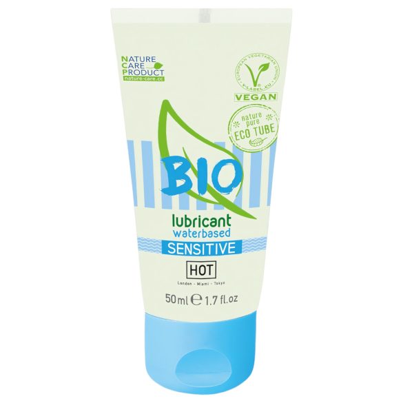 HOT Bio Sensitive - Lubrificante Vegano à Base de Água (50ml)