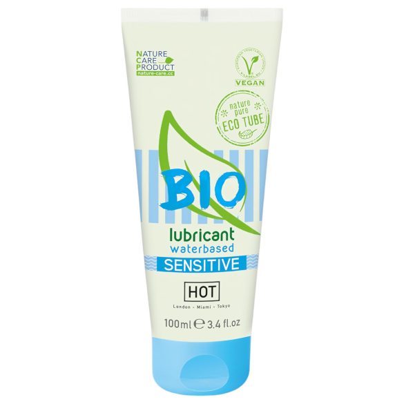 HOT Bio Sensitive - Lubrificante Vegan à Base de Água (100ml)